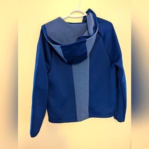 Mammut Logo ML Hooded Zip Up Outdoor Jacket Women's Blue Size M